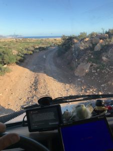 die kürzeste Zufahrt zur Caravan Art Finca